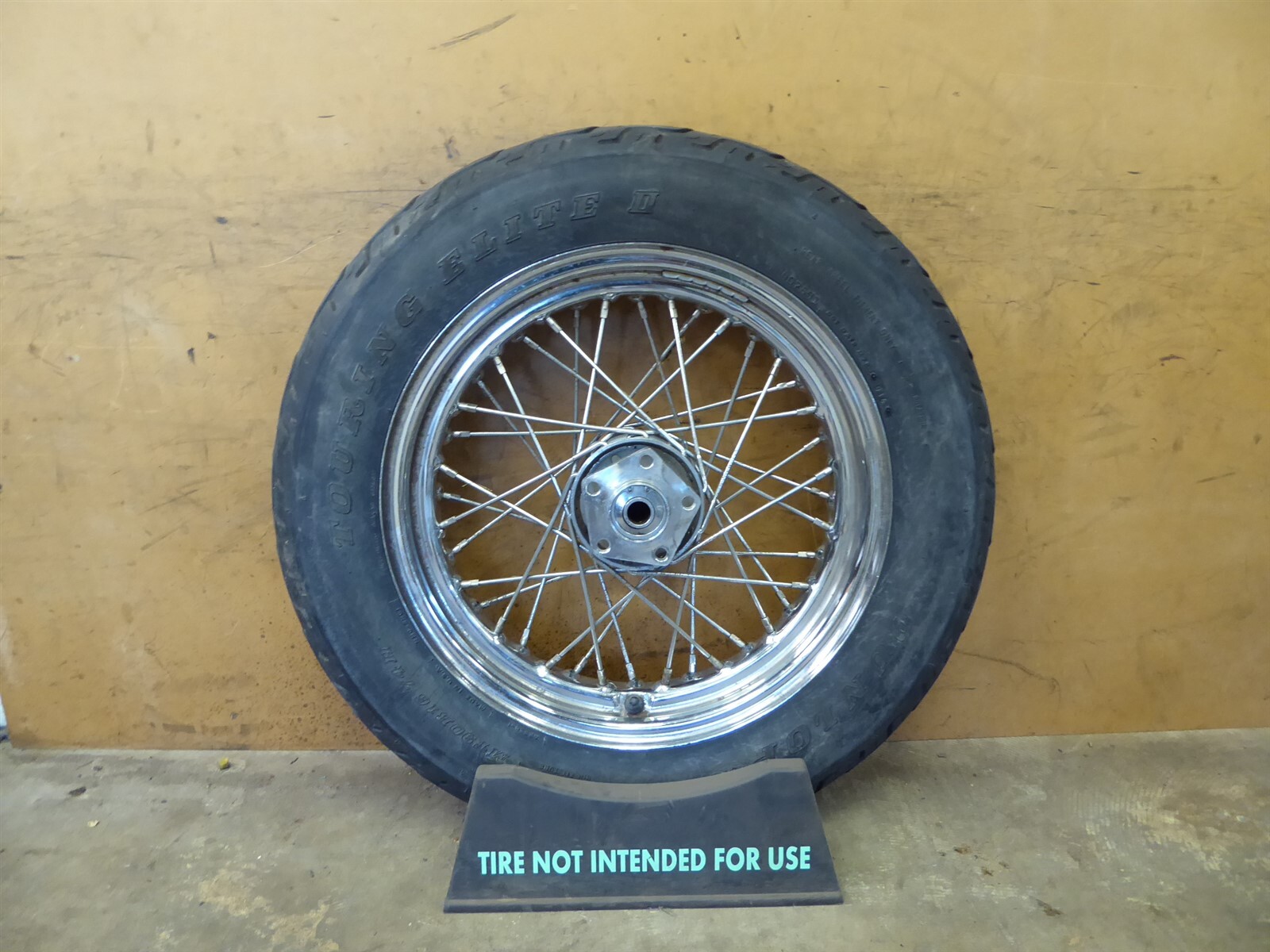 1976 Harley FXE Superglide PL1245-2. rear wheel rim 16in