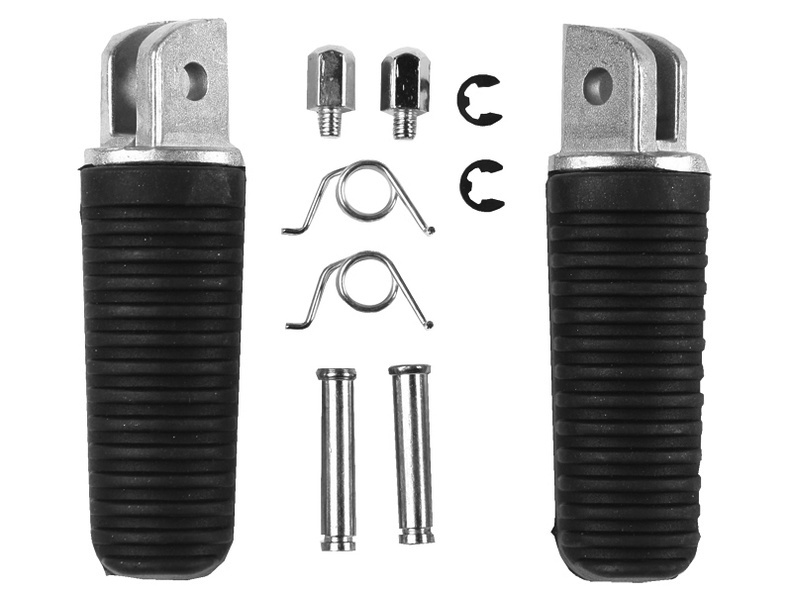 Left+Right Front Footrest Foot Pegs Fit For YAMAHA FJR1300 FZ6R MT03 TDM 900 FZ1