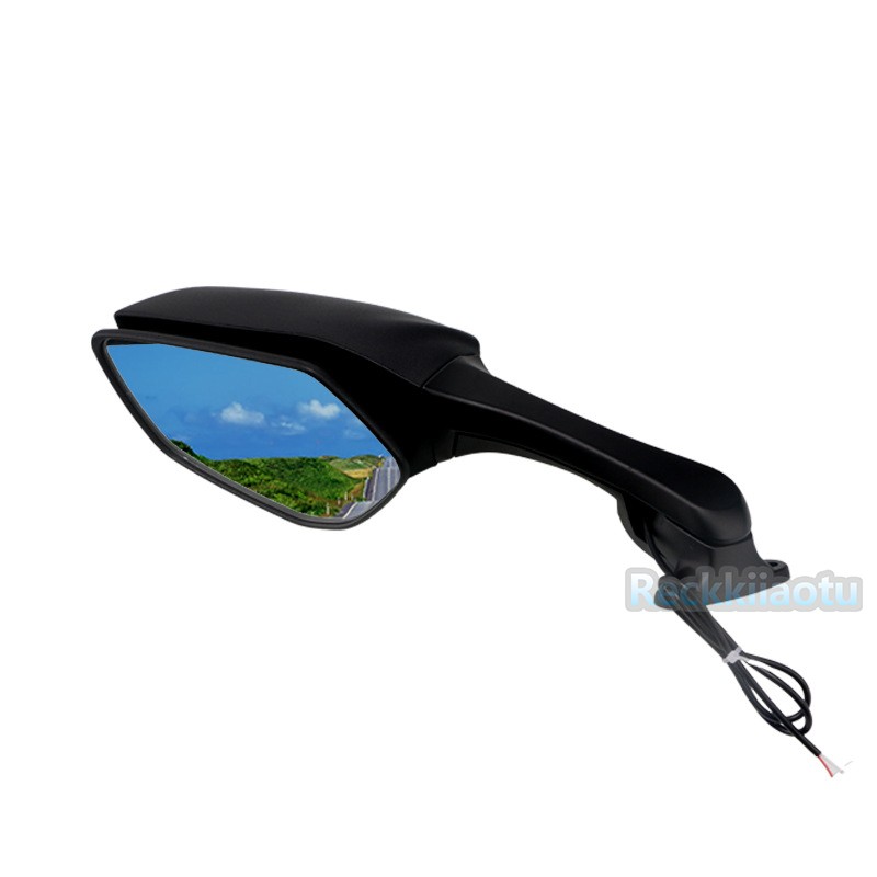 1 Pair Mirror with Turn Signals For Kawasaki Ninja ZX6R ZX636 2009-2023