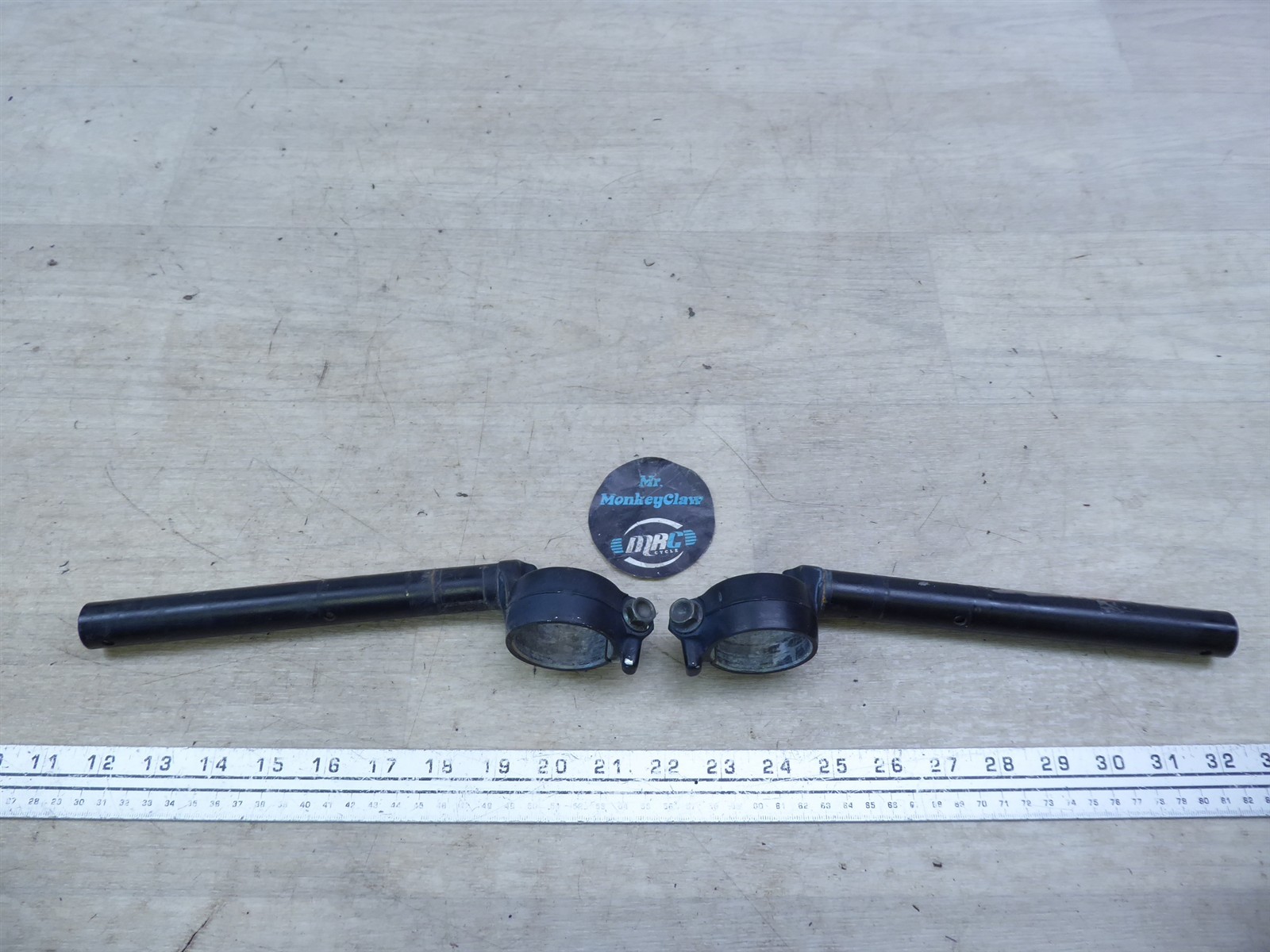 2000 Honda CBR600 F4 H20869) left right front clip on handlebars handle bar set