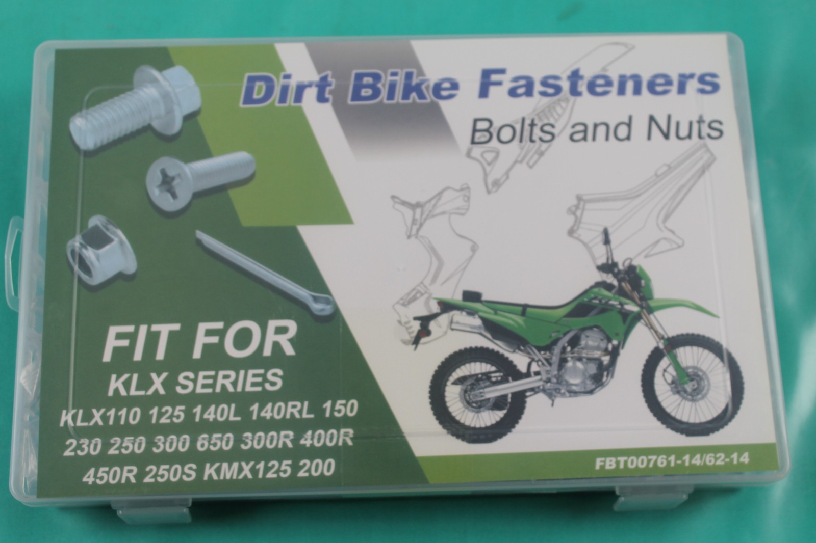 330 Piece Kawasaki KLX Bolt Kit 110 125 140L 140RL 150 230 250 300 650 300R KMX