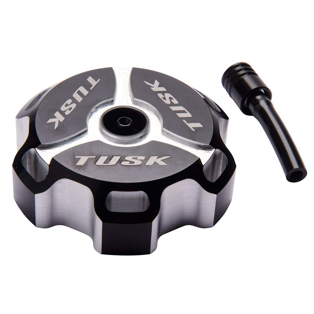 Tusk IMS-BLK Billet Aluminum Gas Cap for IMS Fuel Tanks Black Machined