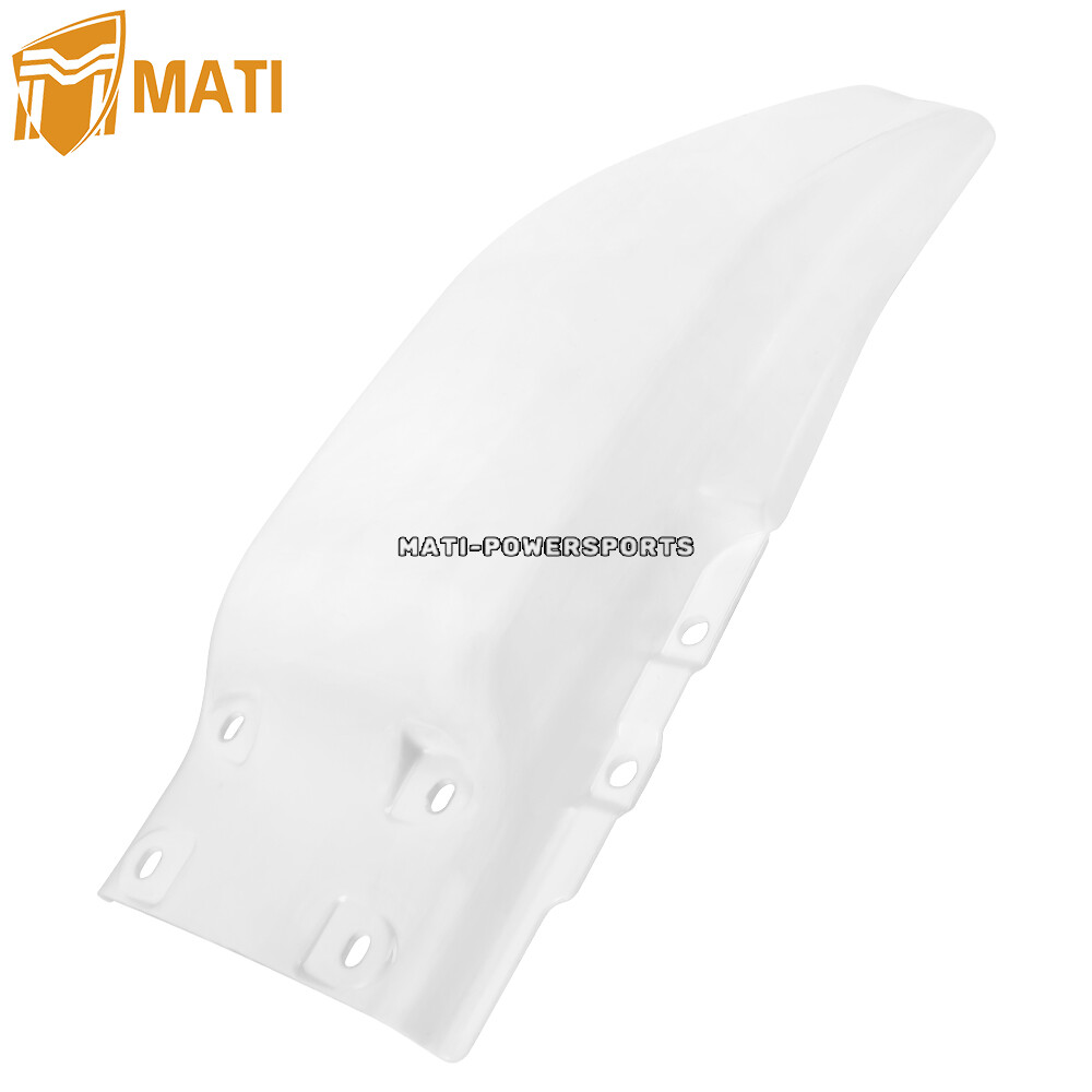 White Rear Fender for Honda XR80 R XR100 R Mud Guard 1985-2000 XR80R XR100R