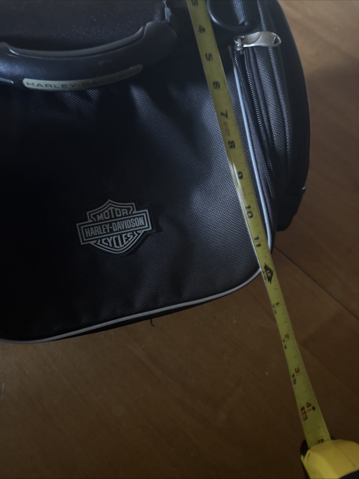 Harley-Davidson Premium Touring Luggage Black Ballistic Nylon Day Bag.