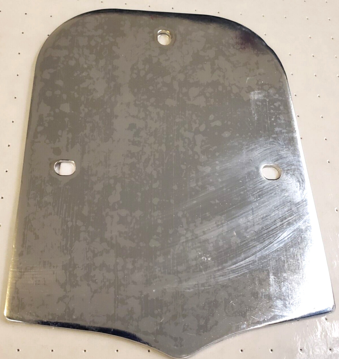 COBRA Sissy Bars CHROME BACKREST~ (Plain Steel Insert Plate, Model 02-5050) NEW!