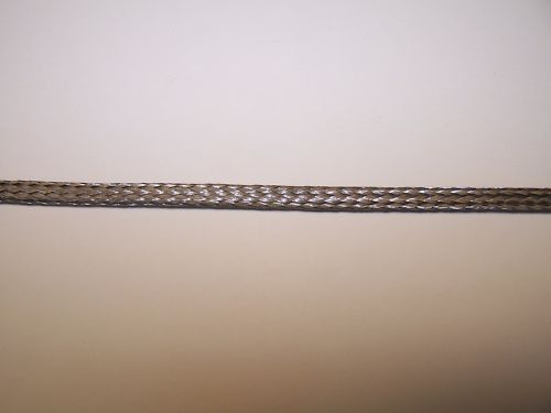 5 FEET Braided 304 stainless wire sleeve sheathing 1/16 EXPANDABLE NEVER RUST
