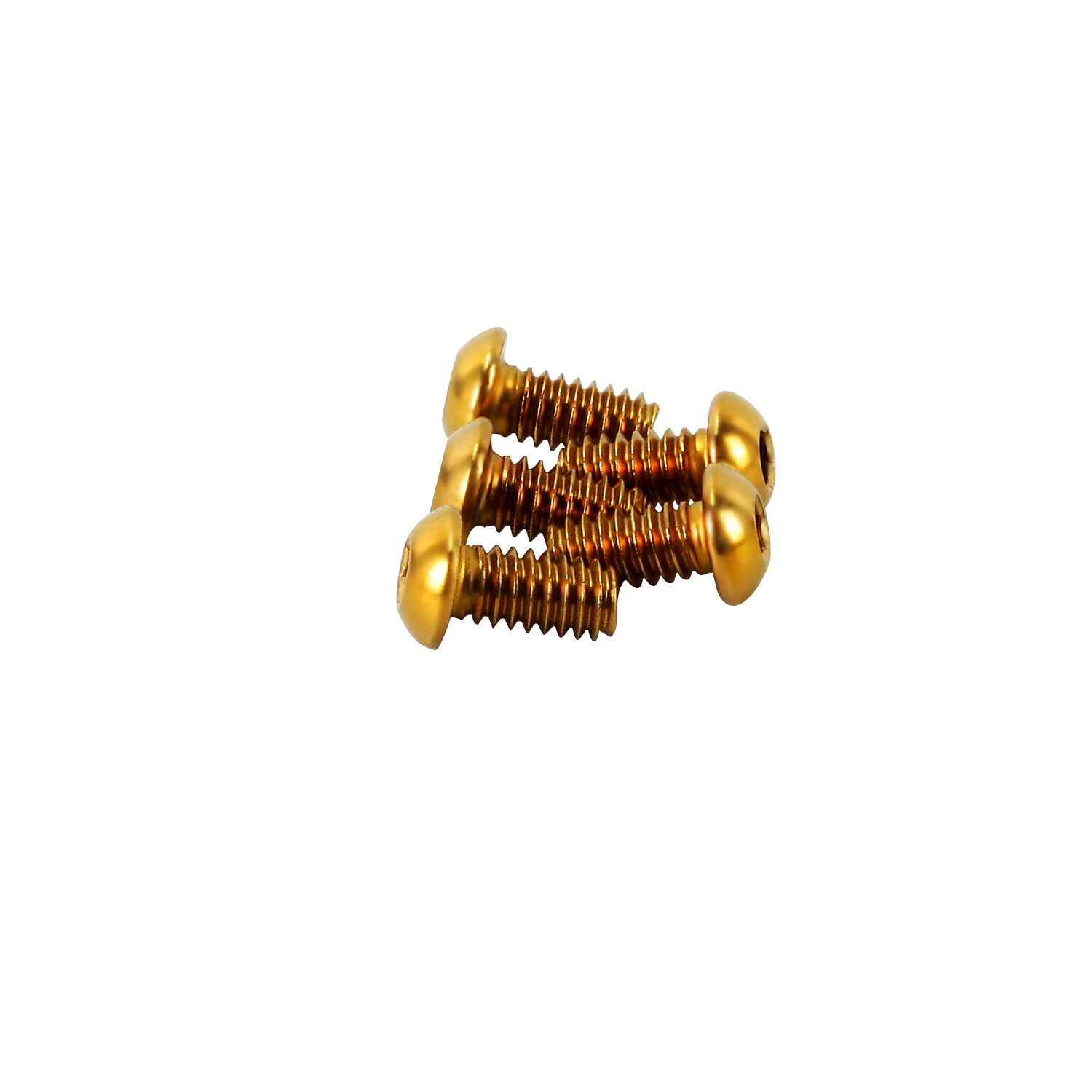 5pcs Stainless Steel Gold Derby Cover Screws for Harley 91+ Softail Dyna Touring