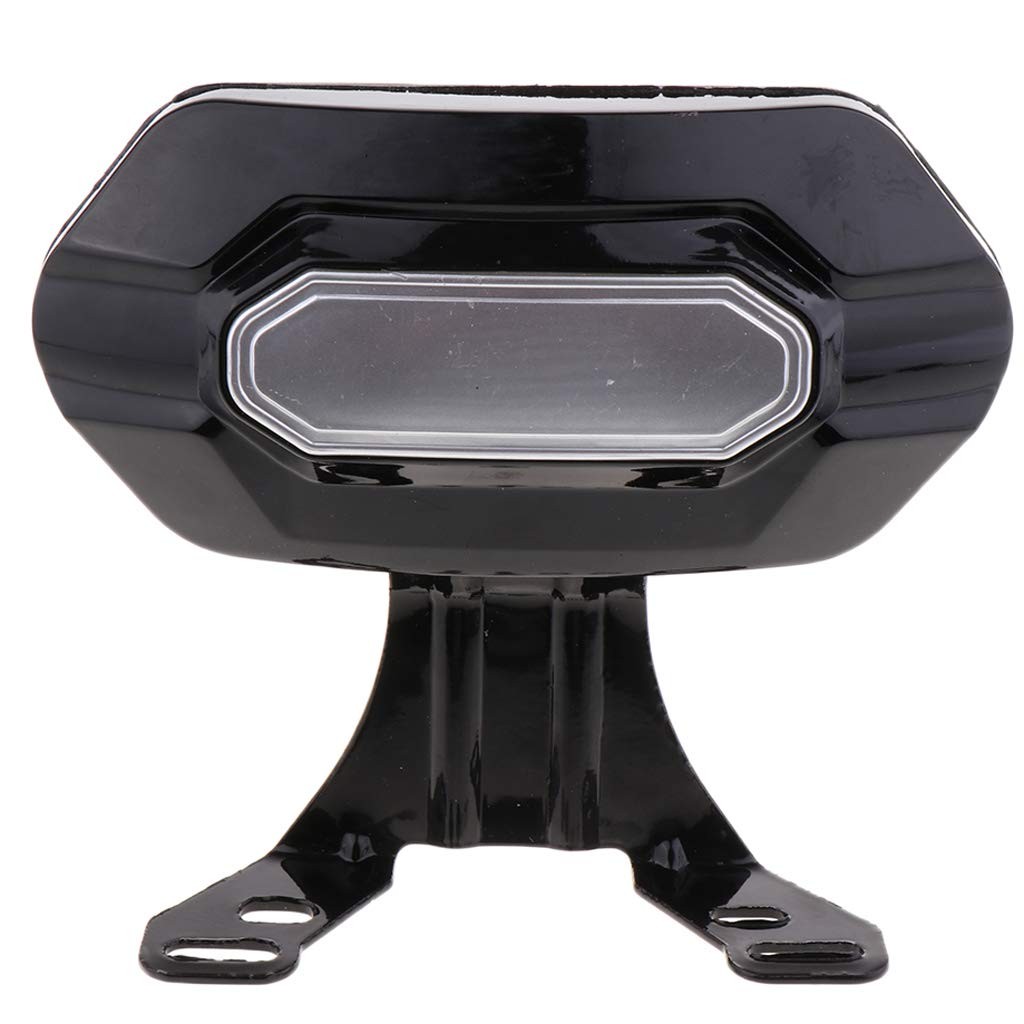 Kesoto Durable Motorcycle Sissy Bar Rear Passenger Back Rest Backrest Black