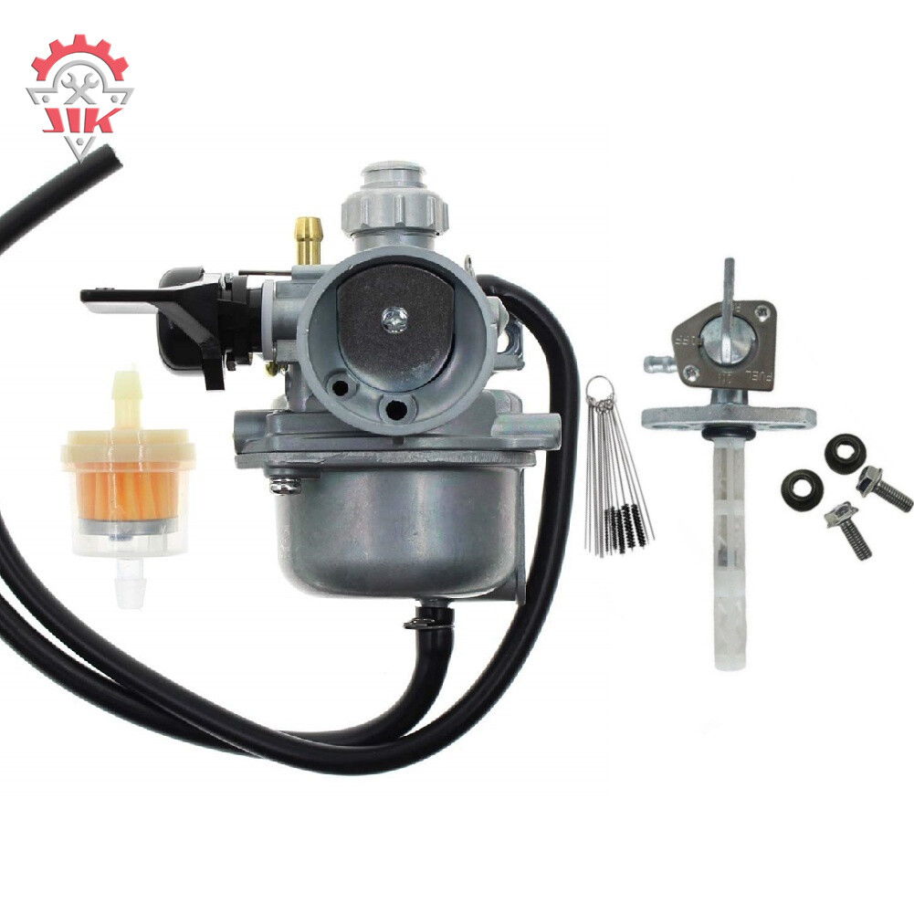 For 1997 1998 1999 2000-2007 Honda XR70R CRF70F Carburetor W Fuel Petcock Valve
