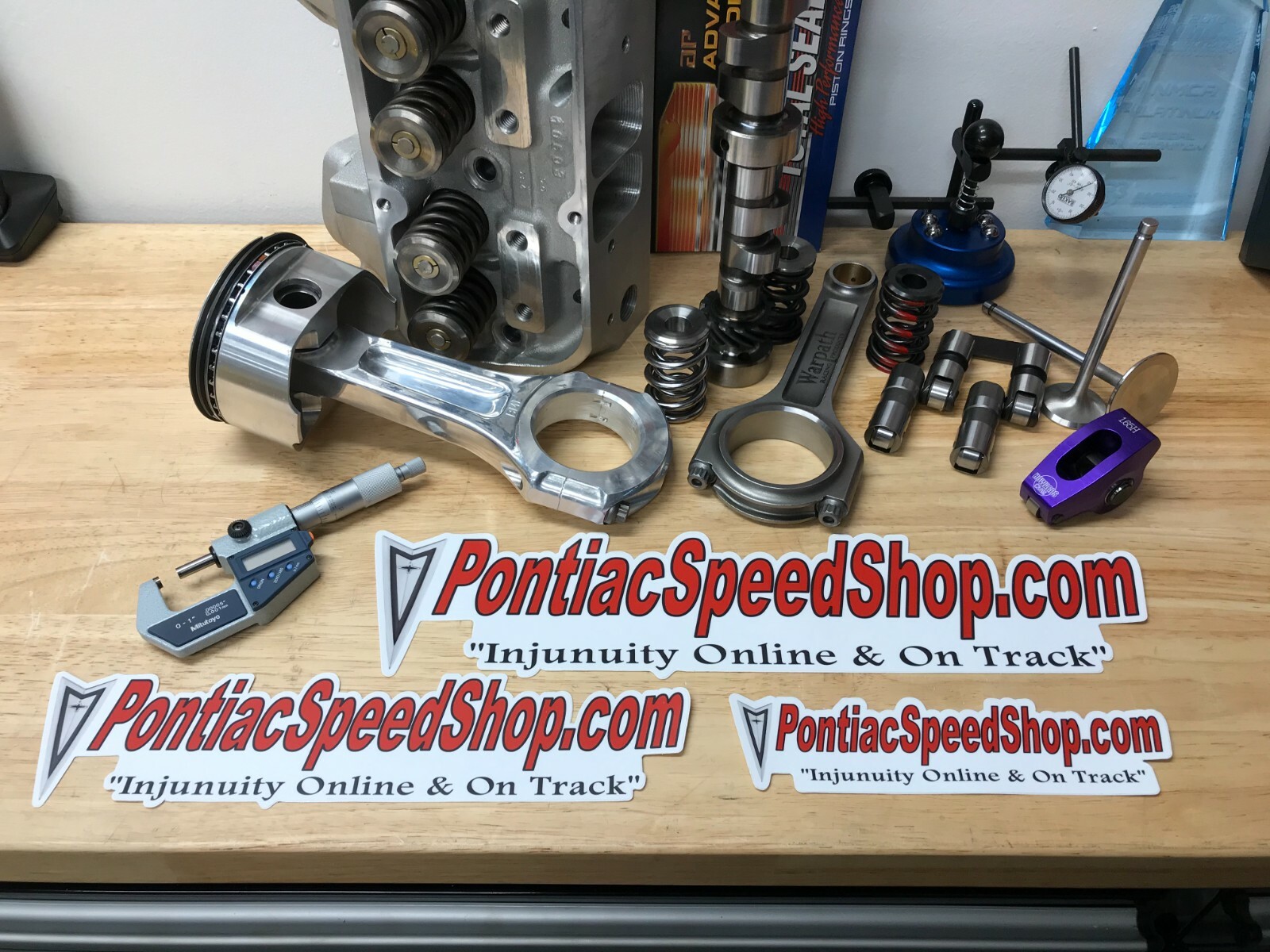 PontiacSpeedShop.com Decals Pontiac High Performance Racing Parts