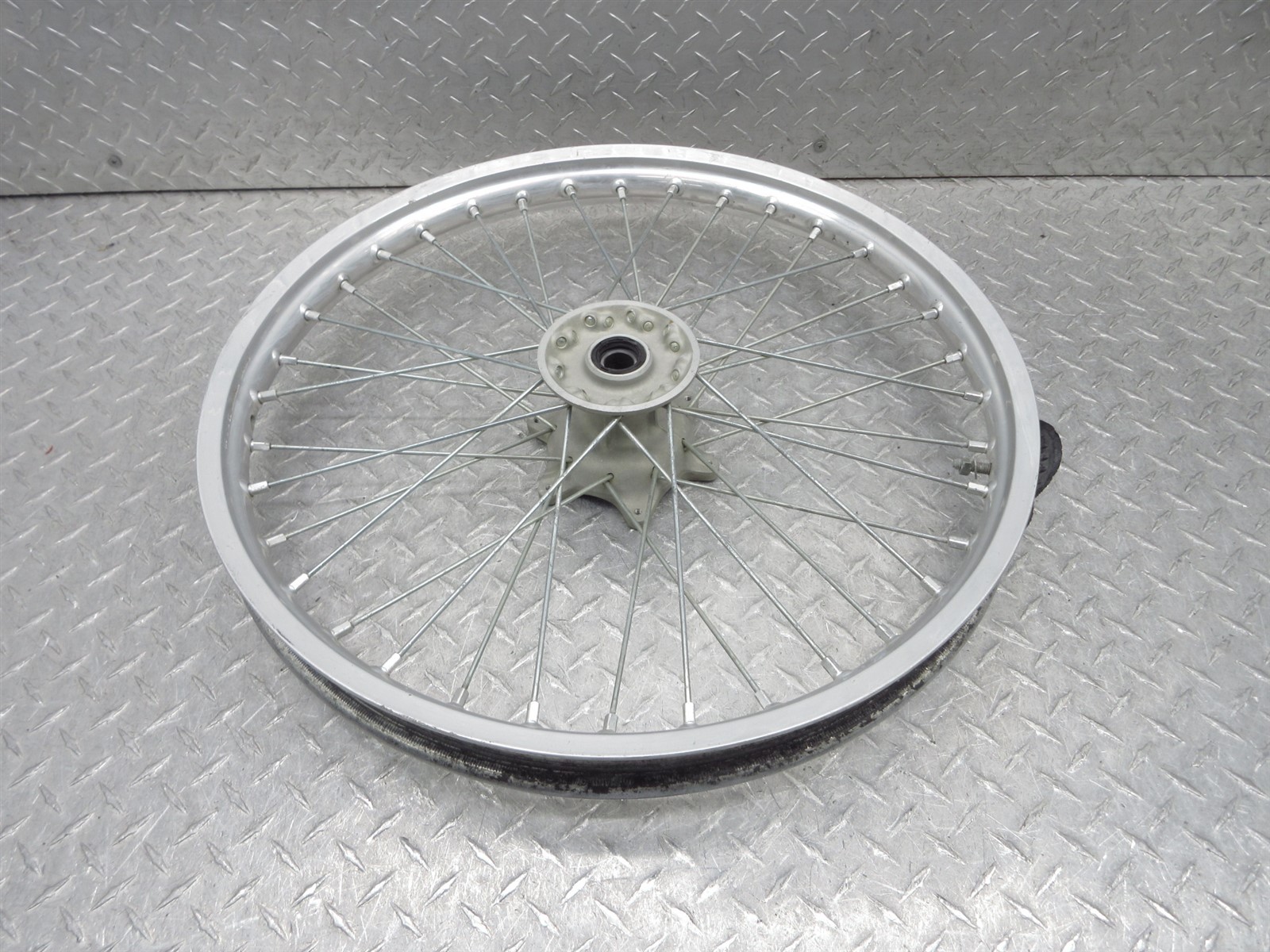 2000 96-00 Suzuki RM250 Front Wheel Rim 21×1.60 Wobble Needs Trued Video OEM