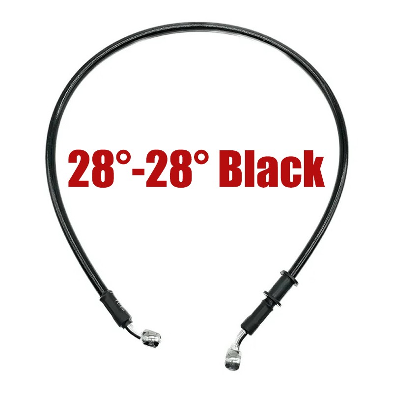 Motorcycle Bike Braided 10mm Brake Clutch Oil Hose Line Pipe Cable 30cm-220cm