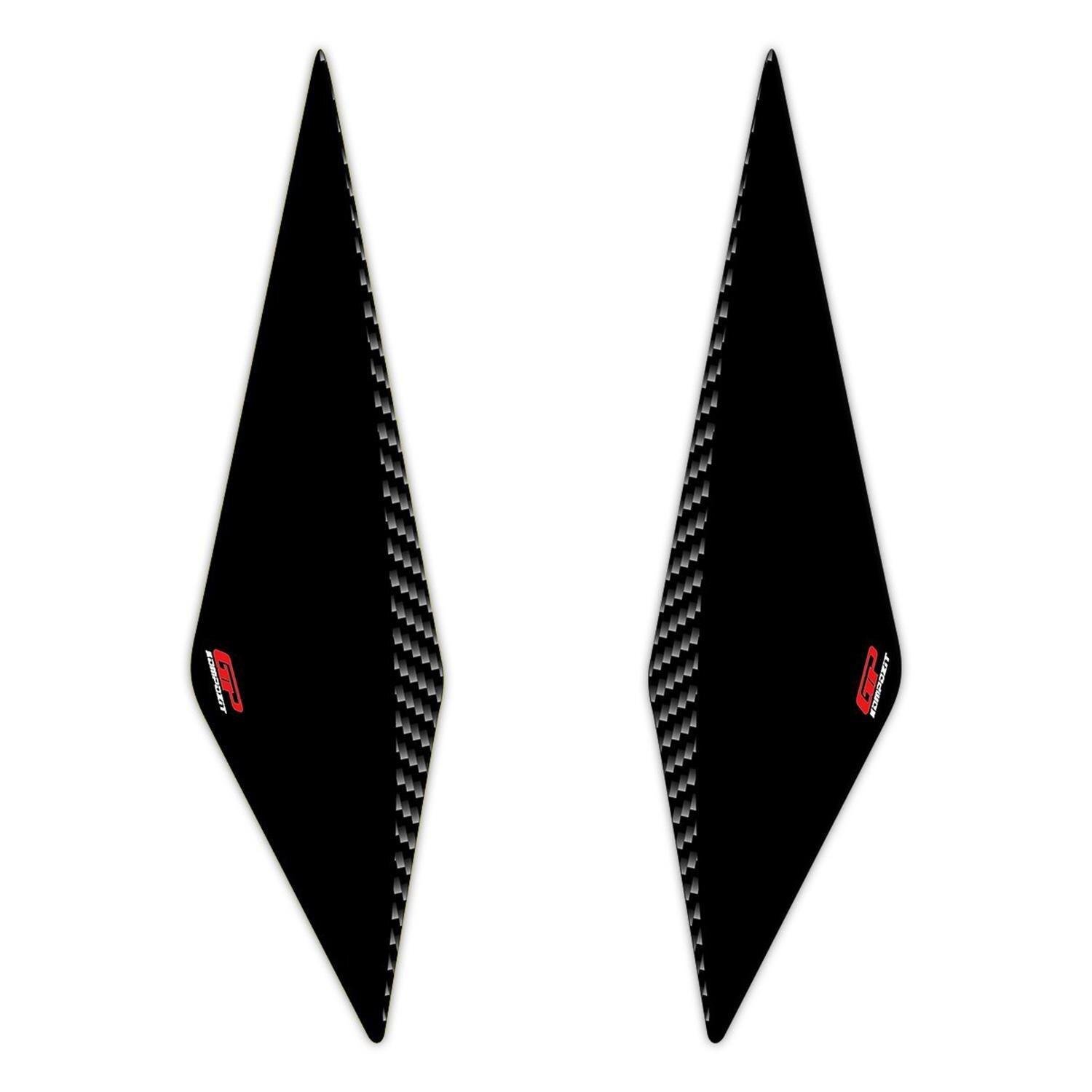 GP Kompozit Side Strip Tank Pad Set Black For Honda PCX125 / PCX150 2018-2020