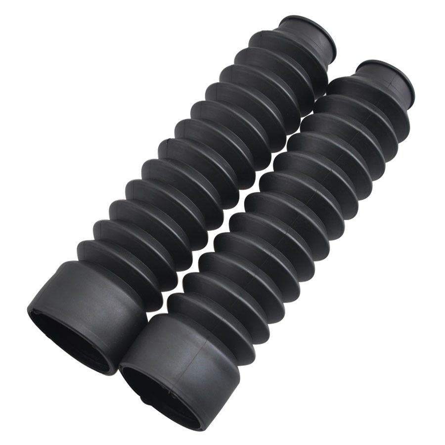 Rubber Motorcycle Front Fork Dust Cover Gaiters Boots Shock Absorber For Honda