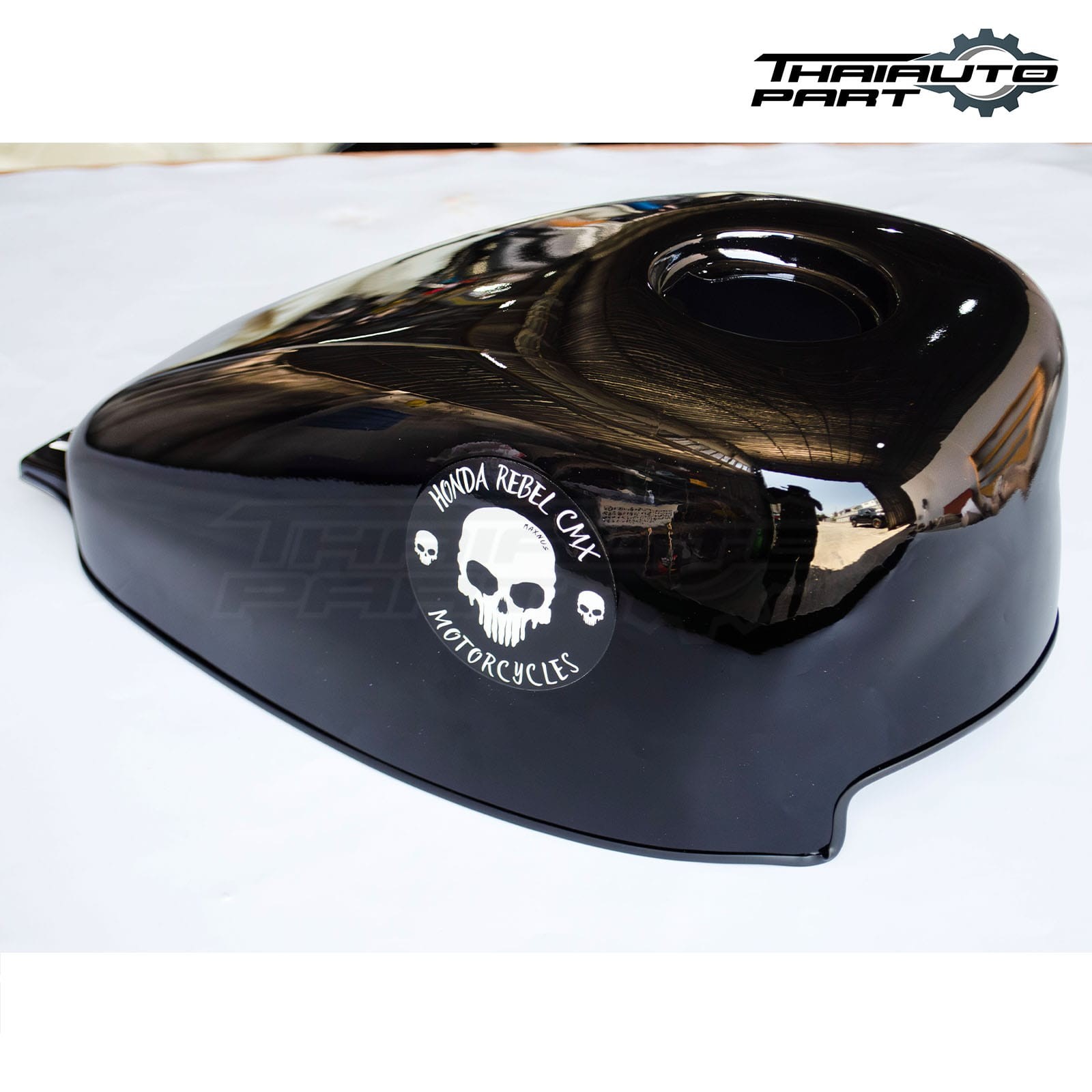 Fuel Gas Tank Petrol Cover Fairing Black For Honda CMX Rebel 300 500 2017-2025