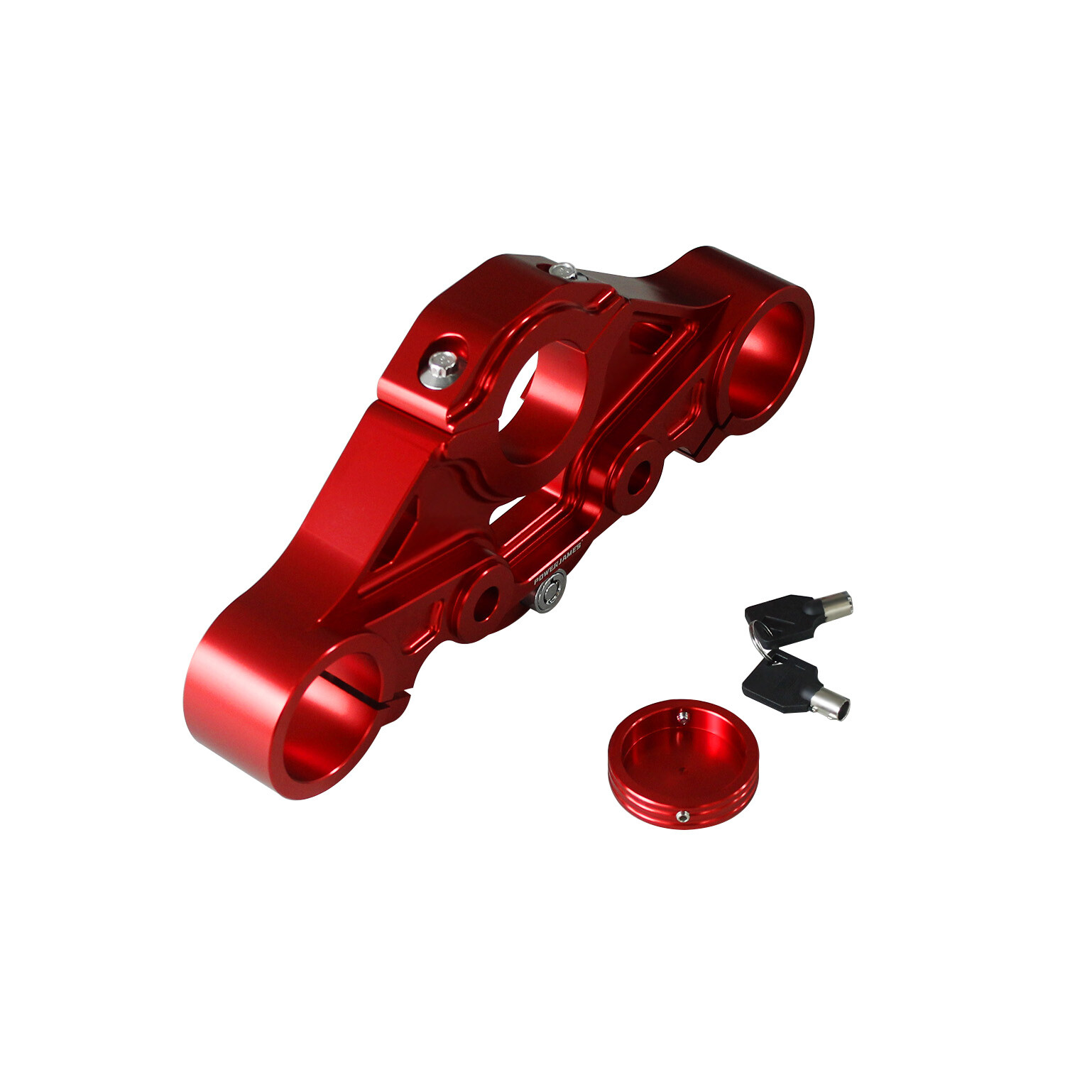Red Front Upper Top Triple Tree for Harley Touring FLTRXS FLTR FLTRSE FLTRU 15+