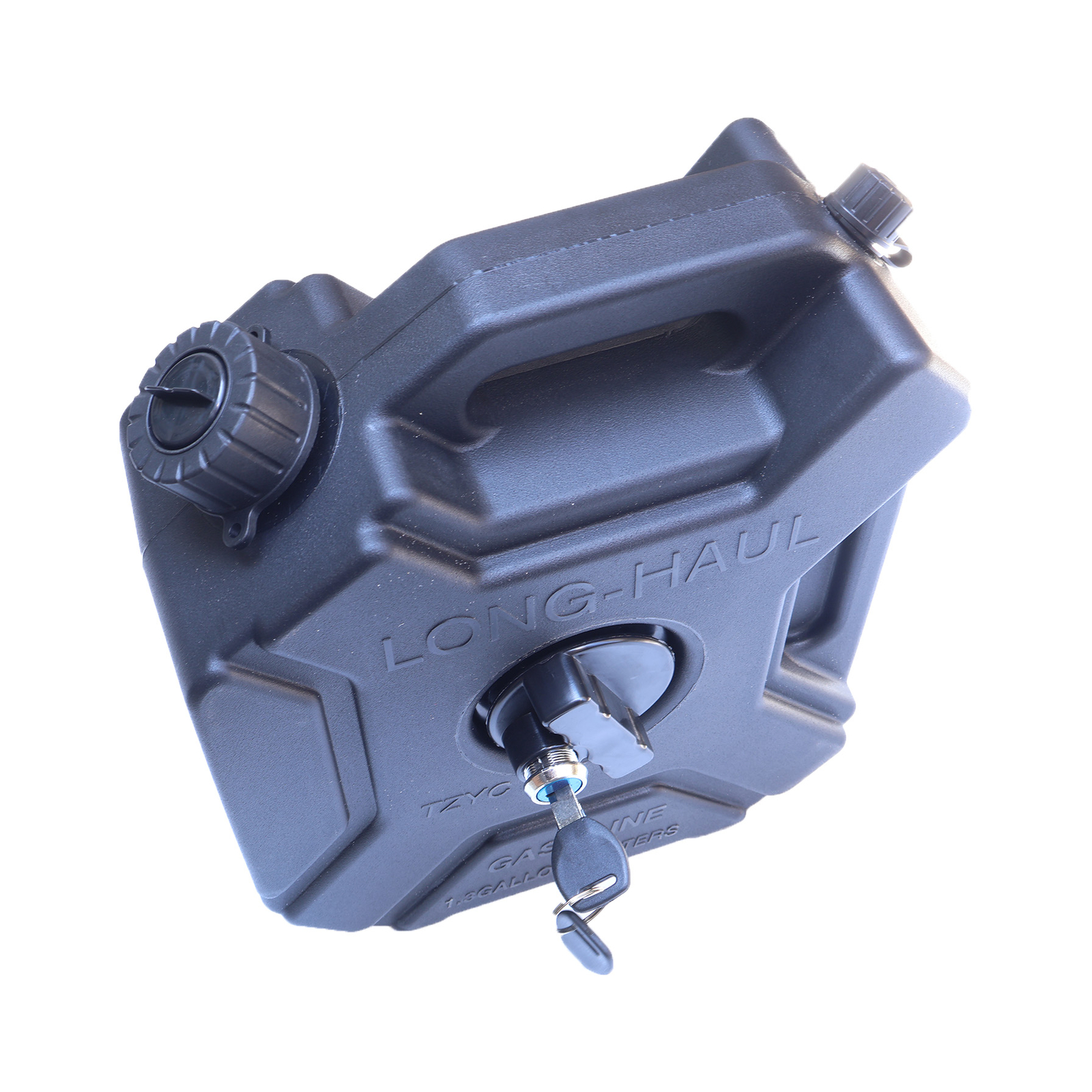 Spare fuel tank 5L,1.3 Gallon Fuel with mount Portable Gas Tank For Motorcycle