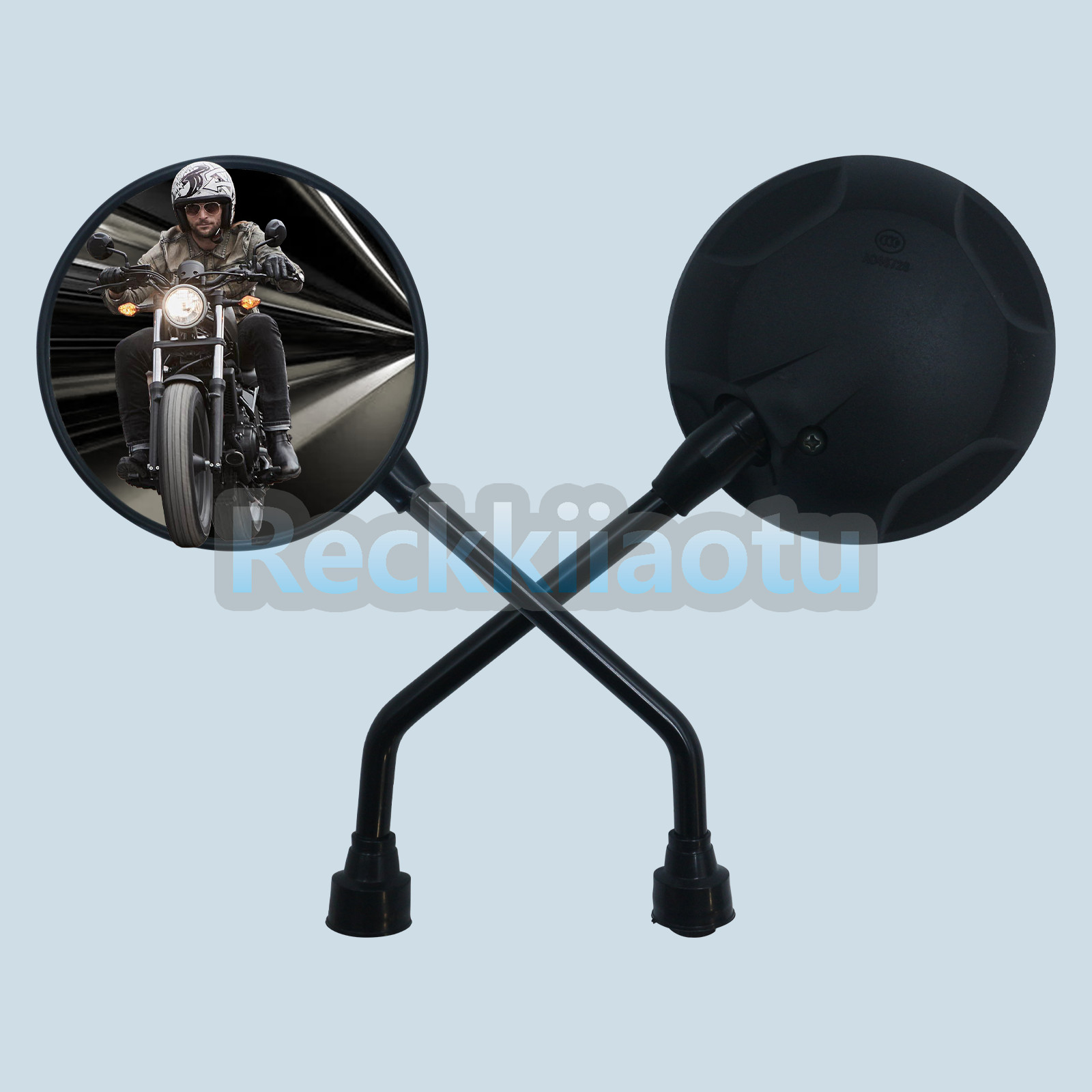 10MM Motorcycle Rear-View Mirror FOR ALL YEAR HONDA REBEL 300 / 500 / Grom 125