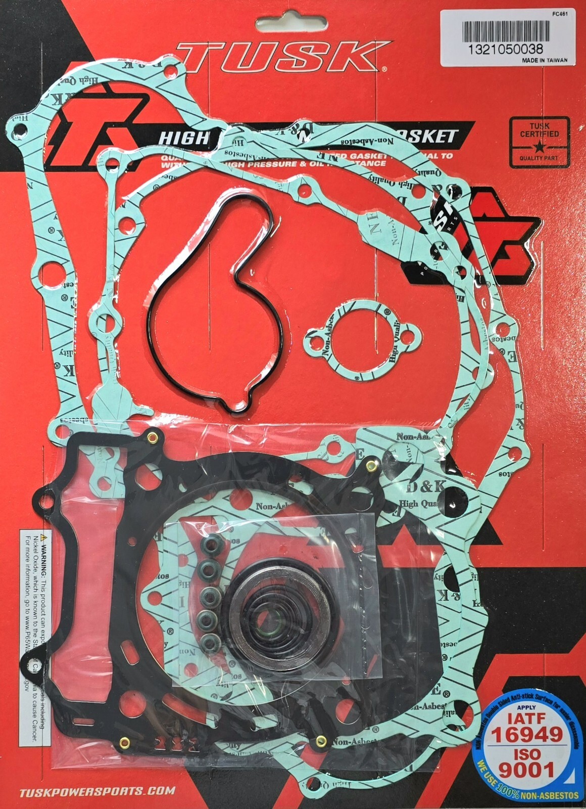 Tusk Complete Gasket Kit Top Bottom End Set Yamaha YZ450F 06-09 WR450F (C38)