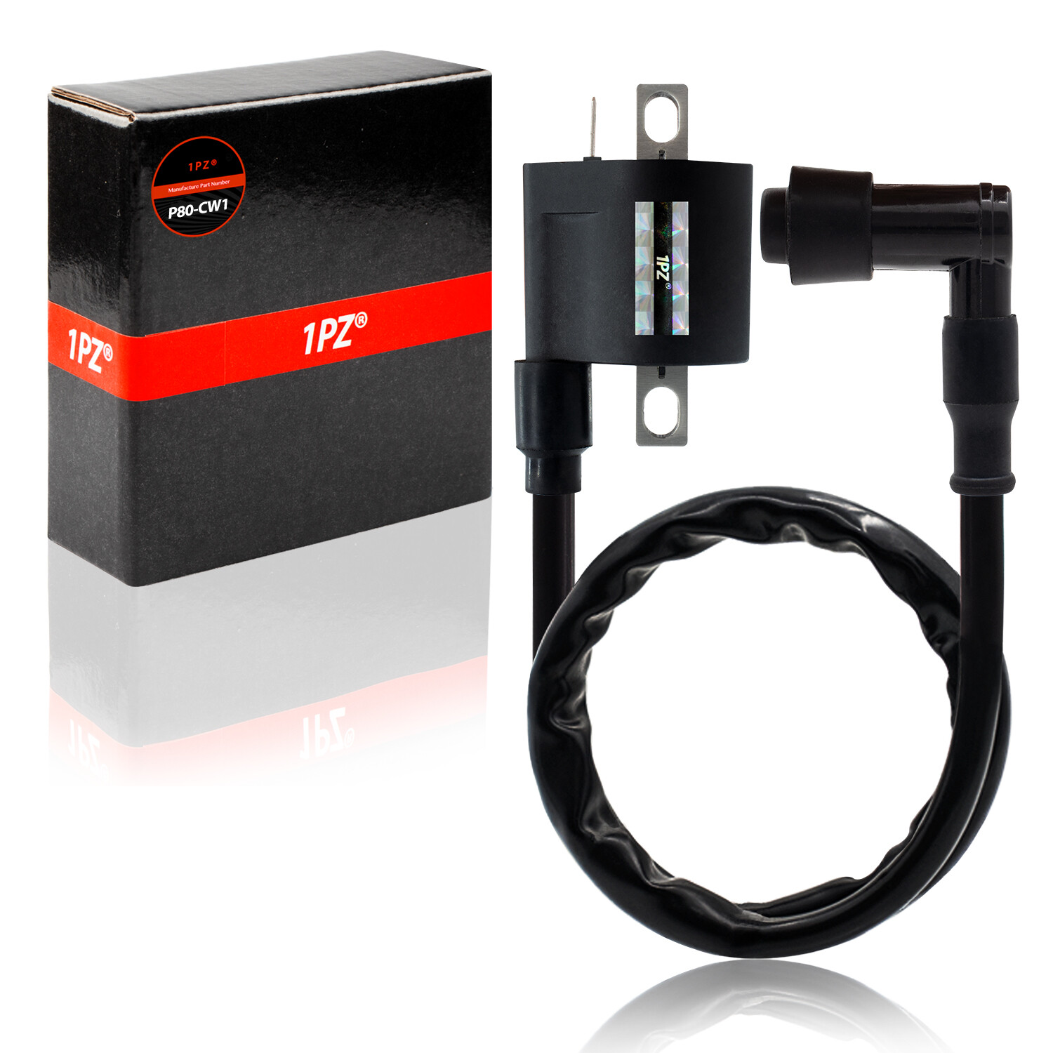 OEM Replacement Ignition Coil 12V For Yamaha YZ80 YZ125 YZ250 YZ490 Motorcycles