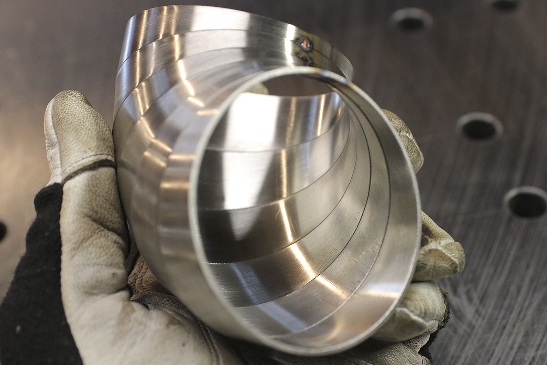 1 3/4″ 1.75″ Tigtonic 15° Pie Cuts 304 Stainless 90° Bend Total (6 Pack)