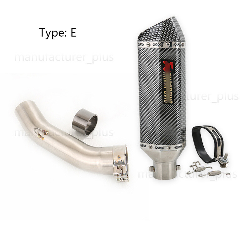 51mm Muffler Exhaust Pipe Modified for Duke Adventure 390 250 RC390 2021-2023