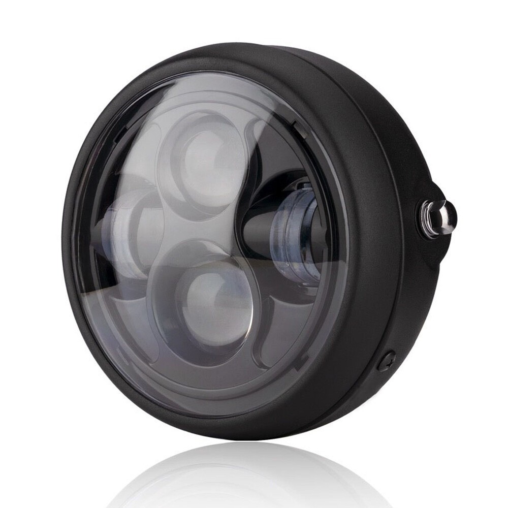 Universal Motorcycle 6.5″LED Headlight Headlamp Hi/Lo for Harley Bobber Chopper