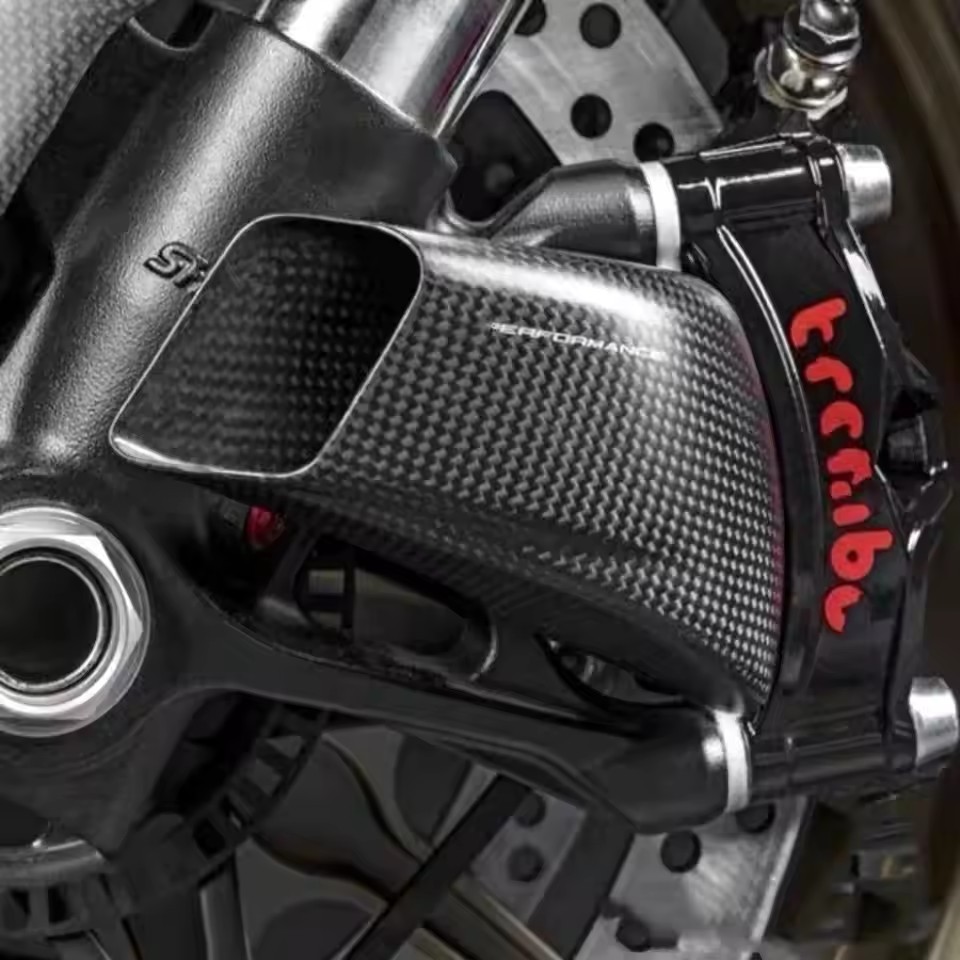 For DUCATI Monster 937/SP 950/SP 21-24 Carbon Air Duct Caliper Radiator Cover