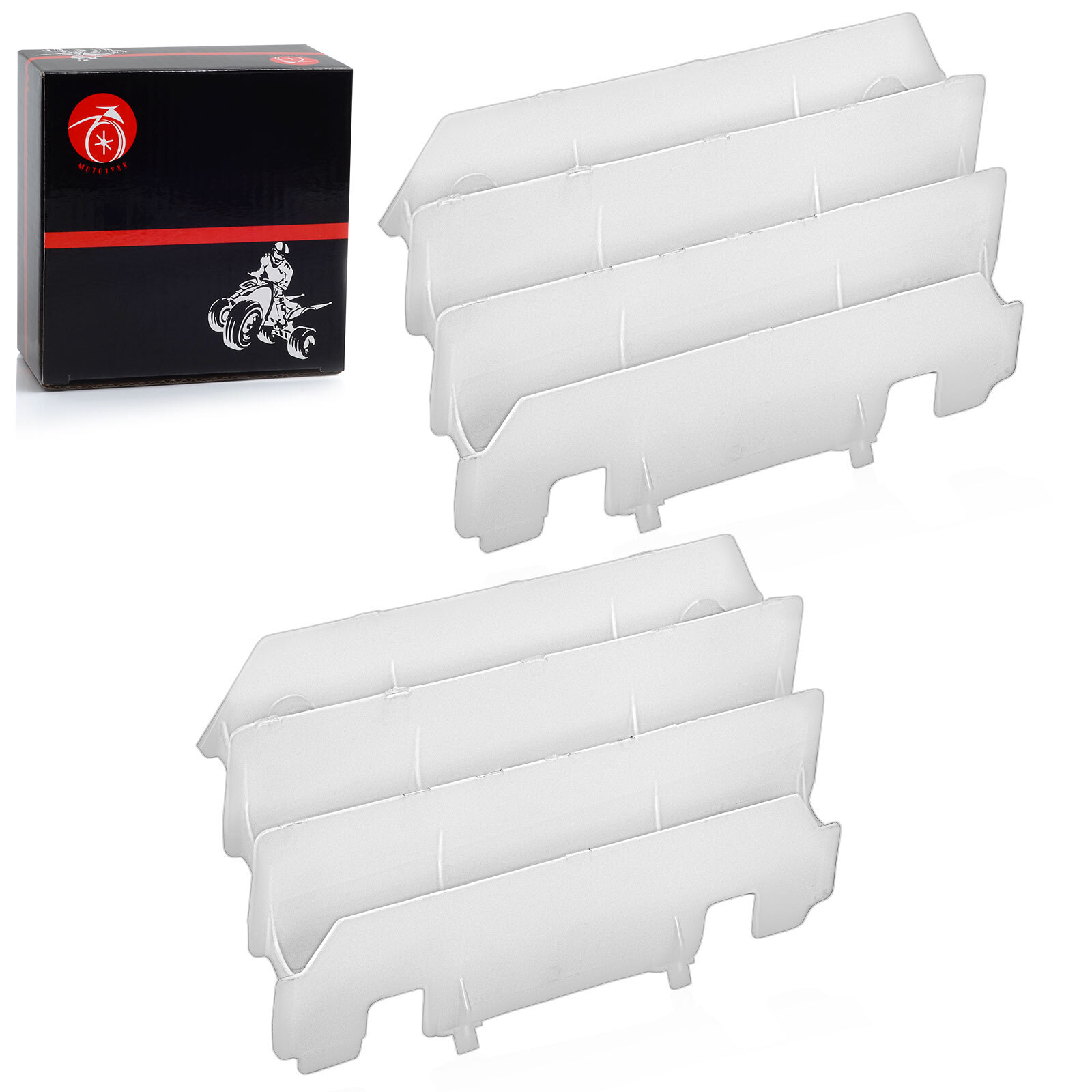 KX125 KX250 FOR KAWASAKI 1997-2005 RIGHT & LEFT RADIATOR GRILLE SCREEN GUARDS