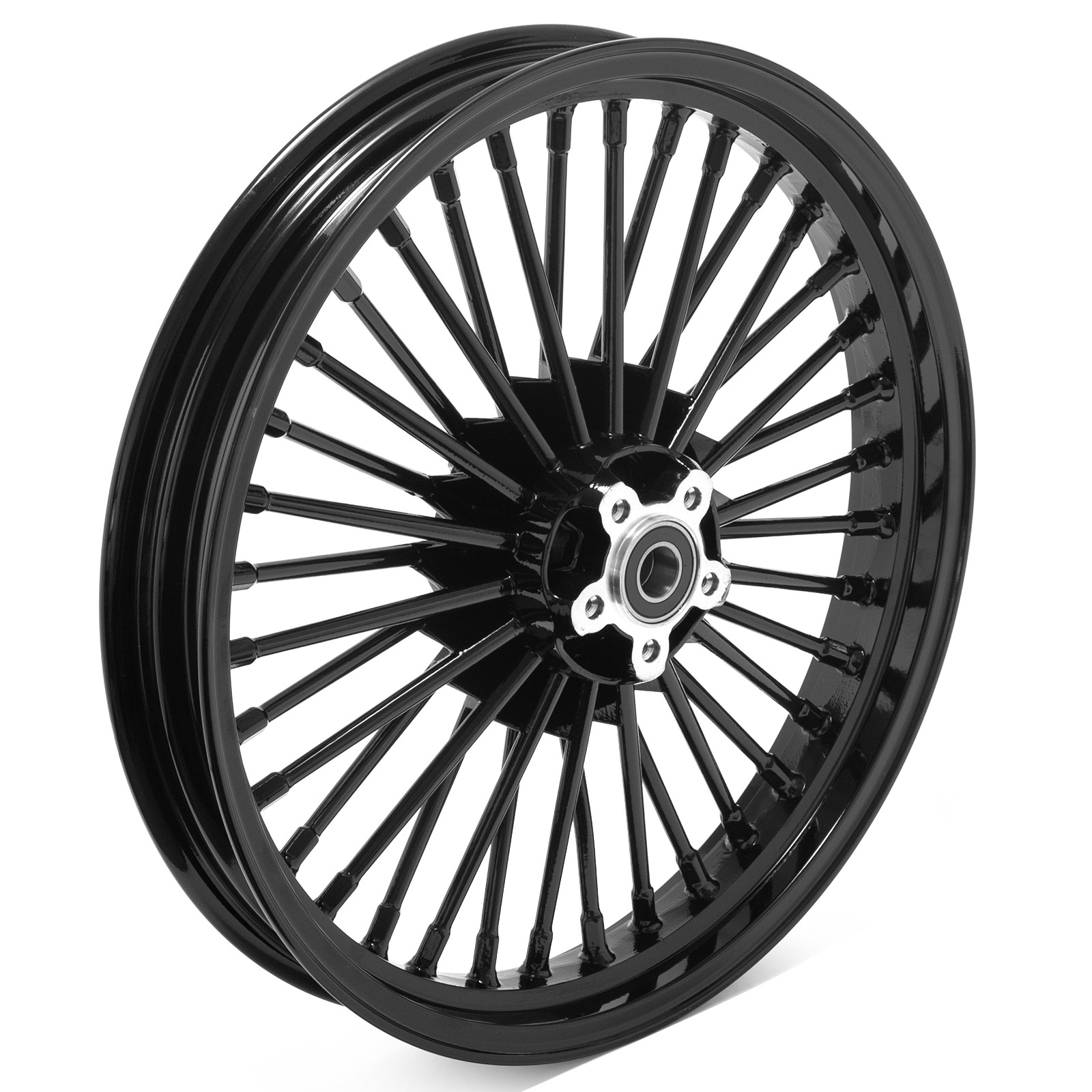 19″X2.5 Fat Spoke Front Wheel Rim for Harley Dyna Street Bob Low Rider 2000-2003