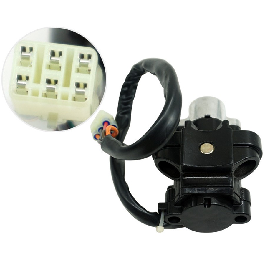 Motorcycle Aluminium Alloy Modified Ignition Key Lock Set Kit Switch Universal