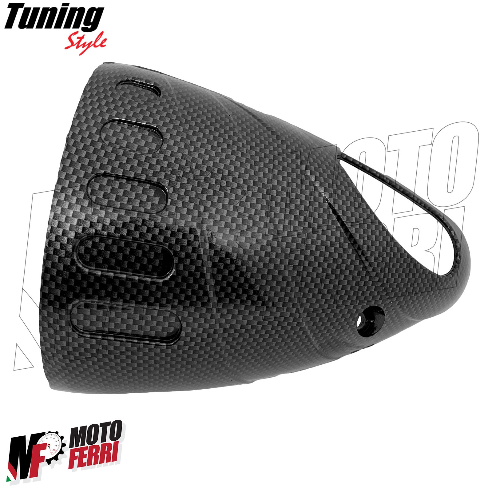 MF BRAND Carbon Look Exhaust Manifold Protector For Yamaha TMax 500 2001-2007
