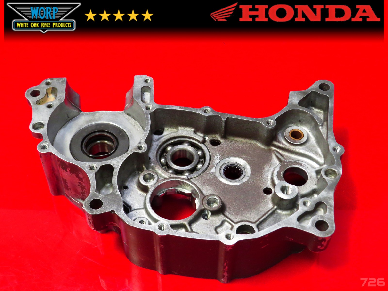 1974 HONDA MT125 ELSINORE MATCHED CRANKCASE CRANK CASE SET LEFT RIGHT OEM