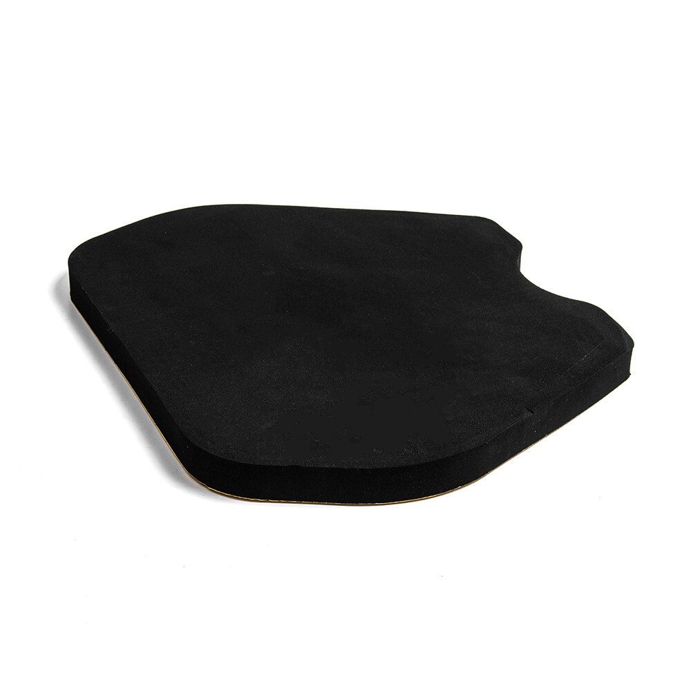 Universal Motorcycle Race Racing Foam Seat Pad Adhesive 1.2 cm Thick Black