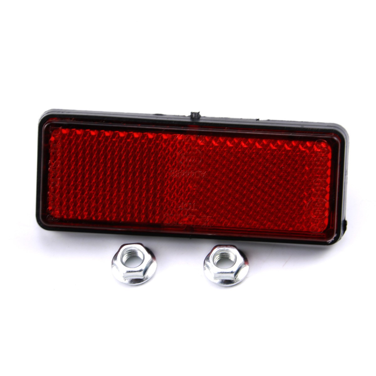 Red Rear Rectangular Reflector for 50cc-250cc 110cc 150cc ATV Dirt Bike Go Kart