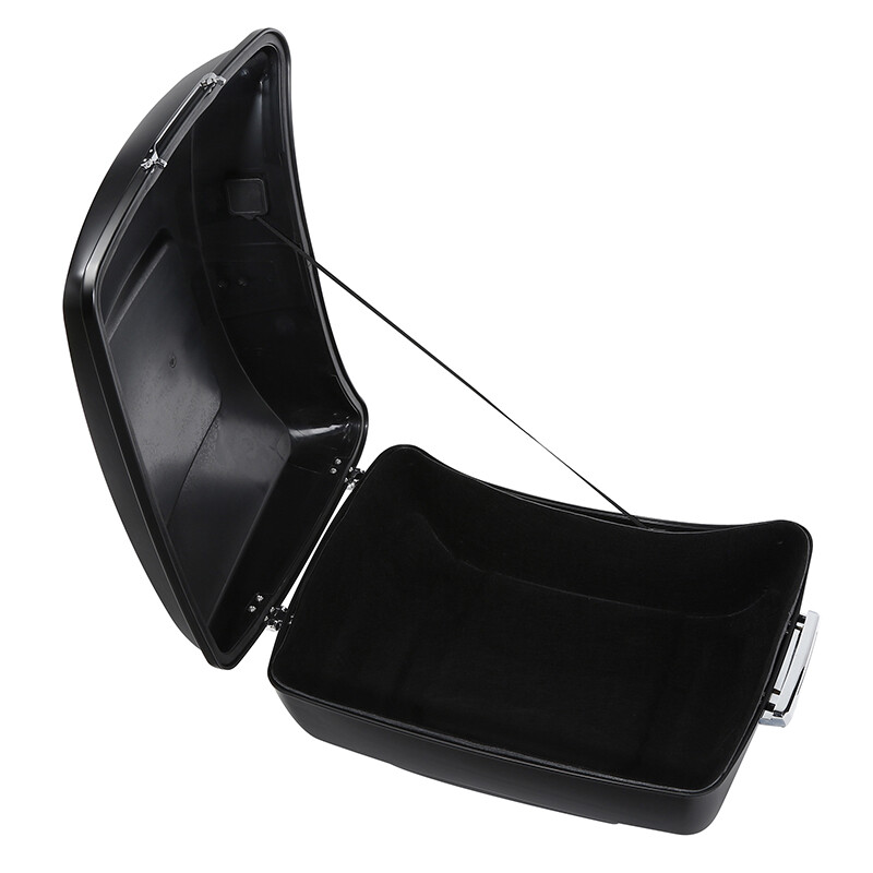 Matte King Trunk Pad Two Up Mount Rack Fit For Harley Touring Road Glide 14-26