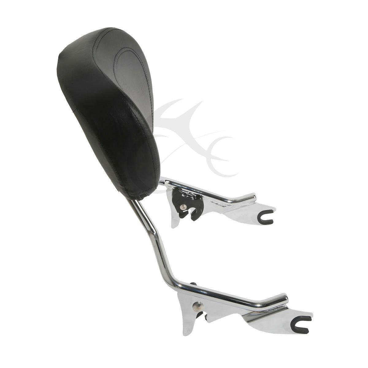 Backrest Sissy Bar & Stealth Luggage Rack Fit For Harley Touring Road King 09-23