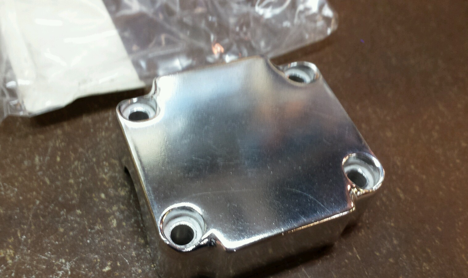 Harley Shovelhead Ironhead 72-81 Smooth Button Control Plate Brake Clutch Switch