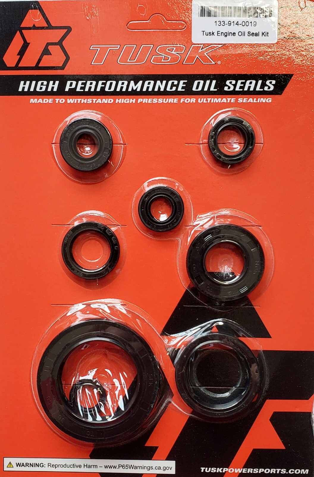 Tusk Engine Oil Seal Kit Set Seals Honda Cr250R 1992-2001 cr250 Crank (19)