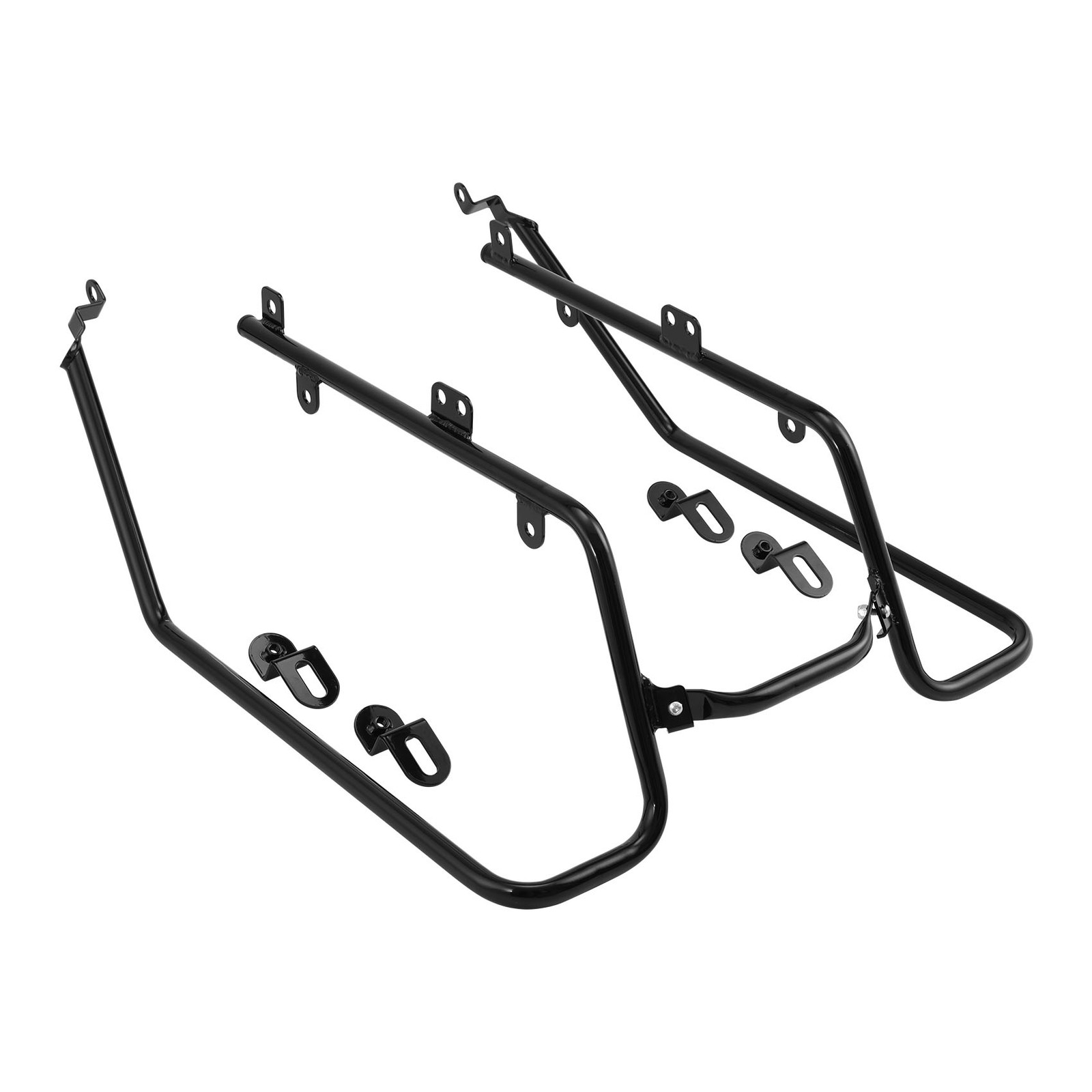Fit For Harley Davidson Dyna 2008-2017 Conversion Brackets Kit Hard Saddlebag