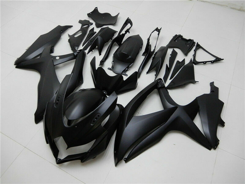 Matte Black Injection Mold Fairing for Suzuki GSXR 600 750 2008 2009 2010 K8 ABS