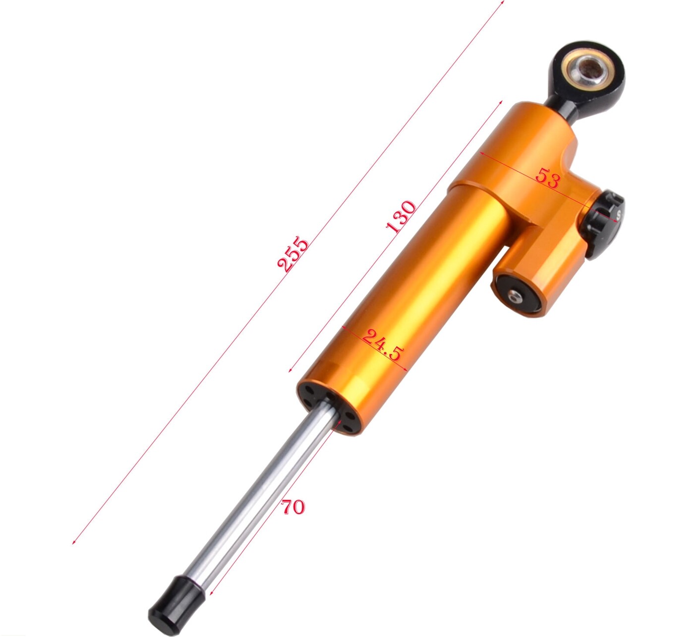 CNC Steering Damper Stabilizer for Buell 1125CR/R Lightning S1 X1 XB12R XB12R
