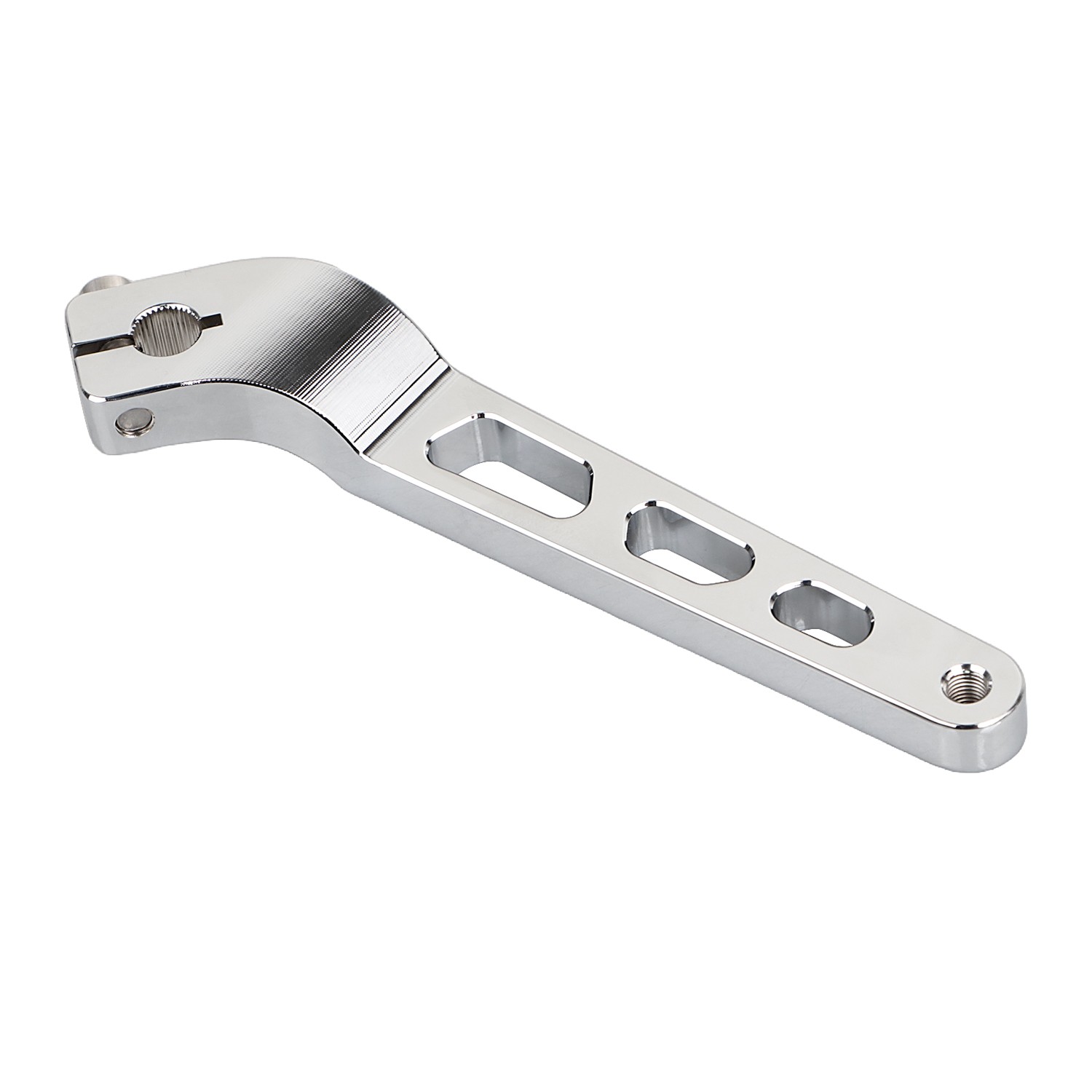 Chrome Shift Lever Arm Shifter Peg Pedal For Harley Dyna FXD Softail Custom FXST