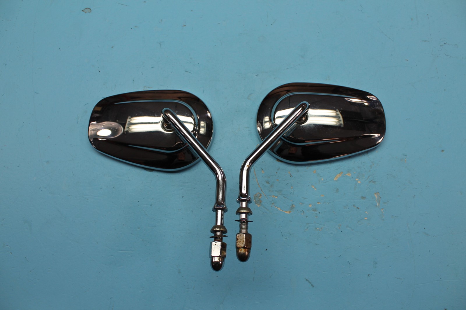 1475 98 HARLEY-DAVIDSON SHORT CONVEX LEFT RIGHT MIRROR