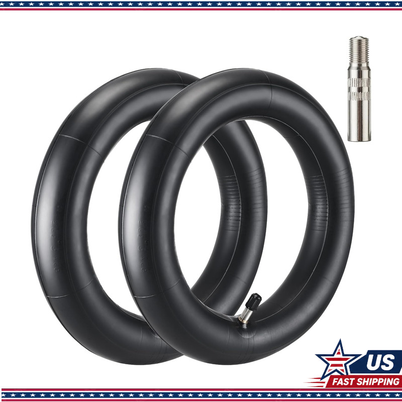 10×2.125 Inner Tube, 2 mm Thick Heavy-duty, 25 mm Straight Valve, 10×1.90 10×1.9