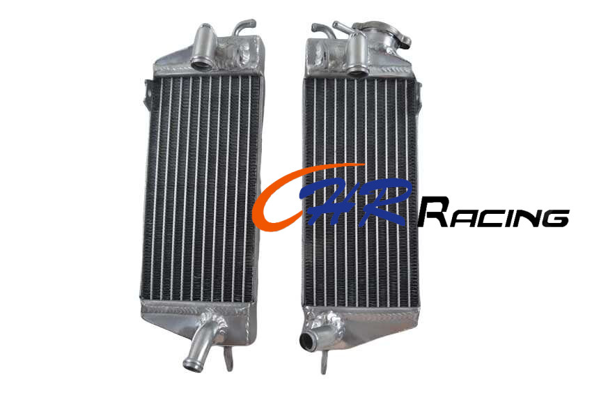 Left+Right Aluminum Radiator for Husqvarna WRK125 WMX125 1985 1986 1987 1988