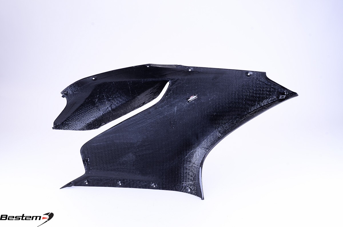 Ducati 899 1199 Panigale Side Fairing Body Panel Side Cover 100% Carbon Fiber