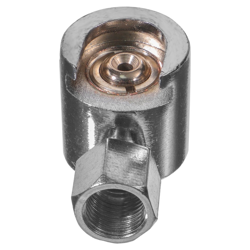 Replacement Button Metal Grease Coupler Brass Straight Hydraulic Fitting Head