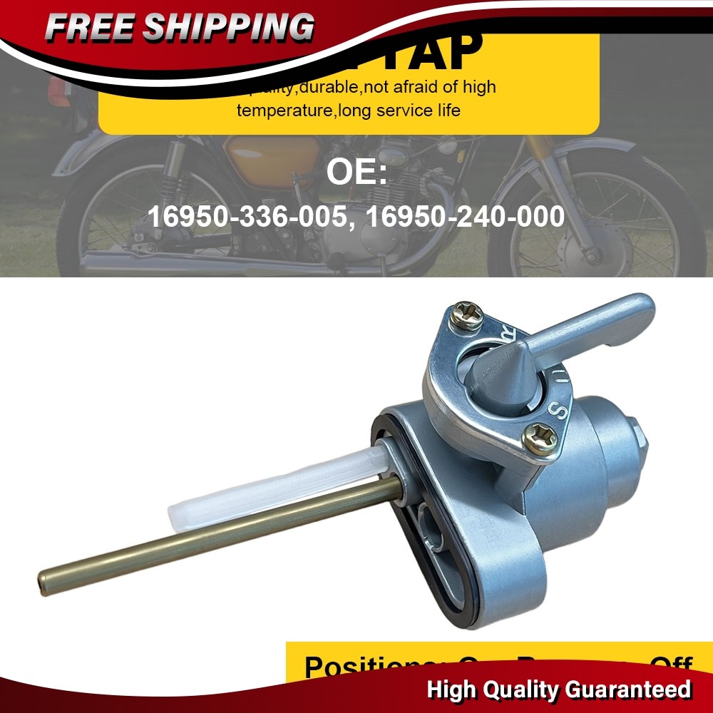 Petcock Fuel Valve For Honda CB175K CB175 CB200 CB200T 1968-1976 16950-336-005