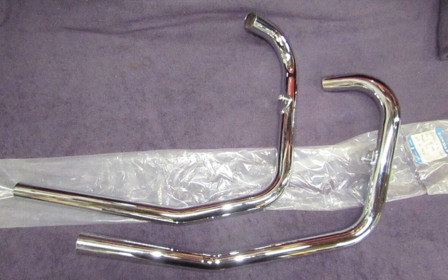 Rickman Triumph Low Exhaust Pipes 650 750 MK3 Early Slip In Style R099 42 062